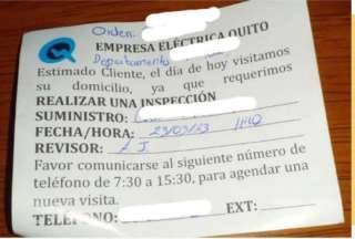Empresa El&eacute;ctrica dio detalles sobre supuesto certificado que se estar&iacute;a utilizando para robos