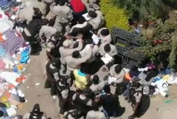 Polic&iacute;a Nacional y FF.AA. reubicaron a internos del pabell&oacute;n 6