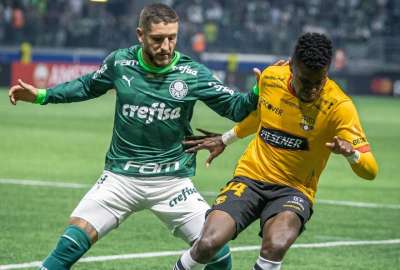 Barcelona cay&oacute; ante Palmeiras por Copa Libertadores