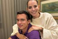 Así se conocieron el presidente Daniel Noboa y su esposa Lavinia Valbonesi.