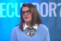 Mar&iacute;a Jos&eacute; Pinto habl&oacute; con Ecuador TV