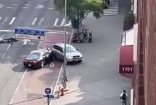 En New York se registr&oacute; un robo como en las pel&iacute;culas