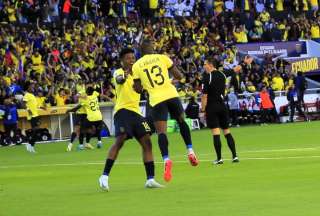 Las im&aacute;genes que dej&oacute; la victoria de Ecuador frente Per&uacute;