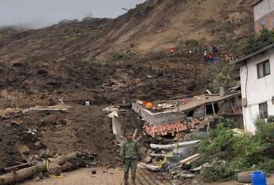 Las tareas de rescate en Alaus&iacute; contin&uacute;an este lunes, 27 de marzo de 2023.