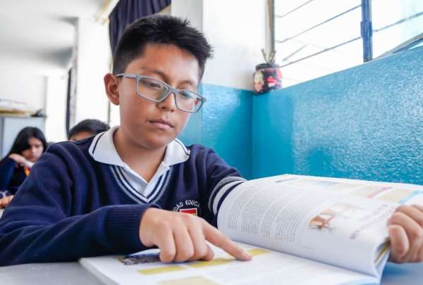 Estudiante en sus &uacute;ltimos d&iacute;as de clases