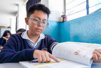 Estudiante en sus &uacute;ltimos d&iacute;as de clases