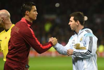 Cristiano Ronaldo (izq.) y Lionel Messi podr&iacute;an verse de nuevo en la final del Mundial. 