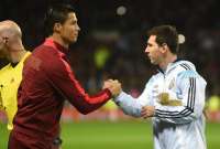 Cristiano Ronaldo (izq.) y Lionel Messi podr&iacute;an verse de nuevo en la final del Mundial. 