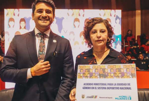 El Ministerio del Deporte present&oacute; el Acuerdo Ministerial para la Equidad de G&eacute;nero.
