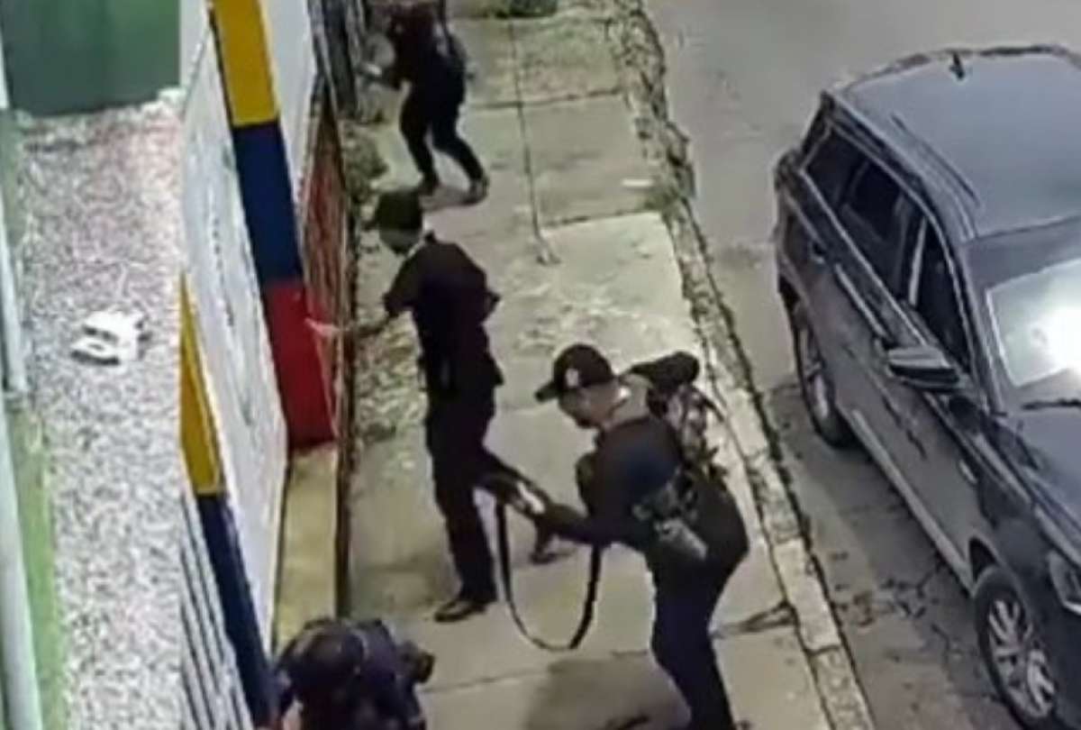 Momento del ataque en Joya de los Sachas.