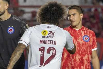 Marcelo provoc&oacute; una dura lesi&oacute;n a Luciano S&aacute;nchez
