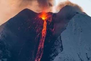 Erupci&oacute;n del Sangay: Vuelos podr&iacute;an desviarse debido a la ceniza