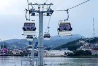 El servicio de la Aerovía fue suspendido temporalmente en Guayaquil
