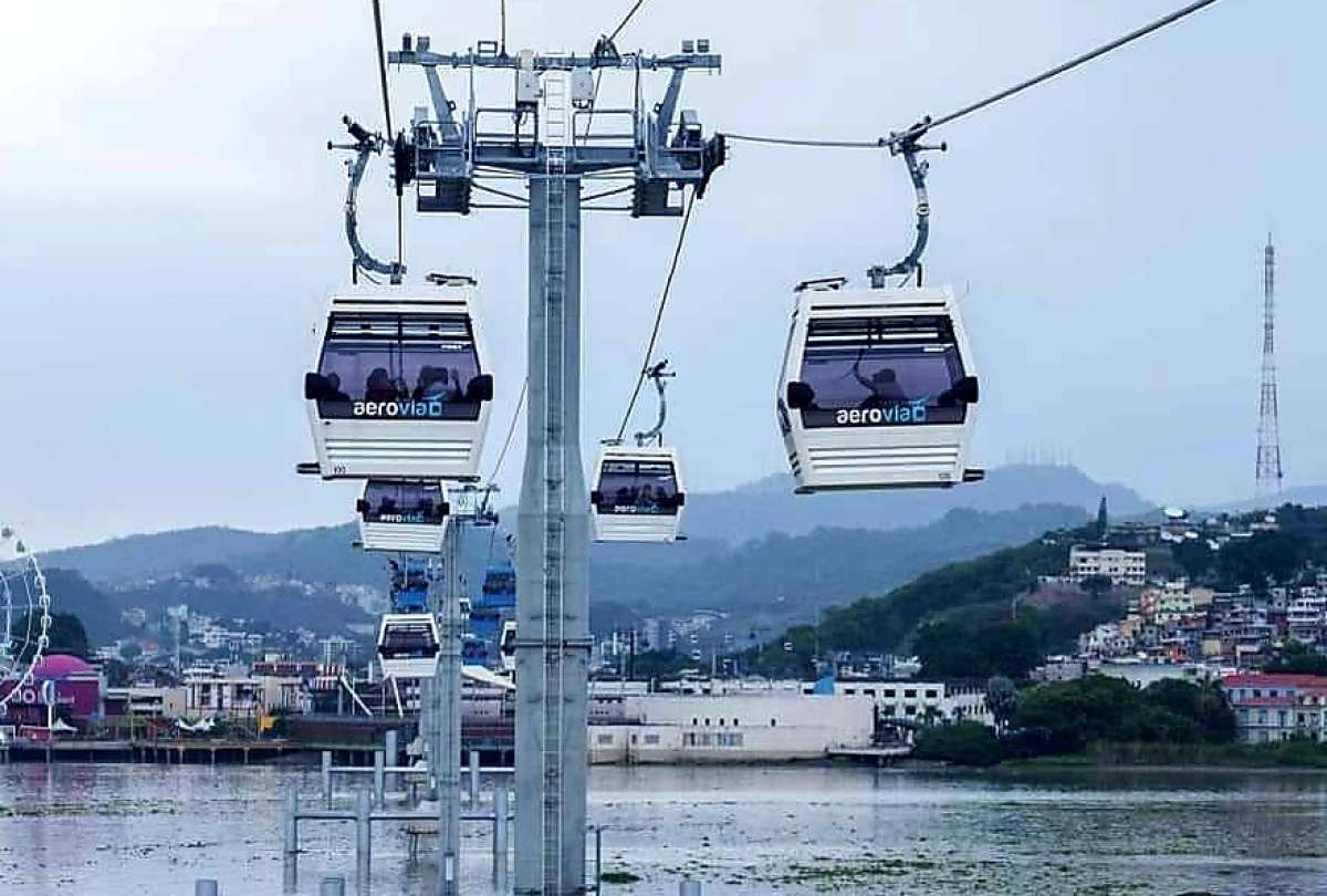 El servicio de la Aerov&iacute;a fue suspendido temporalmente en Guayaquil