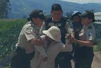 La mujer fue detenida el 30 de enero, tras un video en las redes sociales.