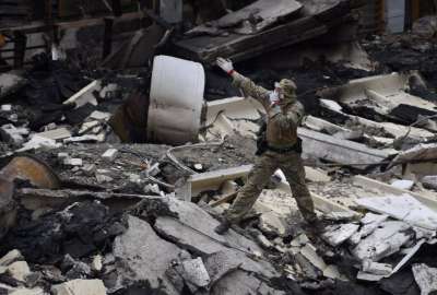 Nuevo bombardeo en &aacute;reas residenciales en Kiev, capital de Ucrania este domingo