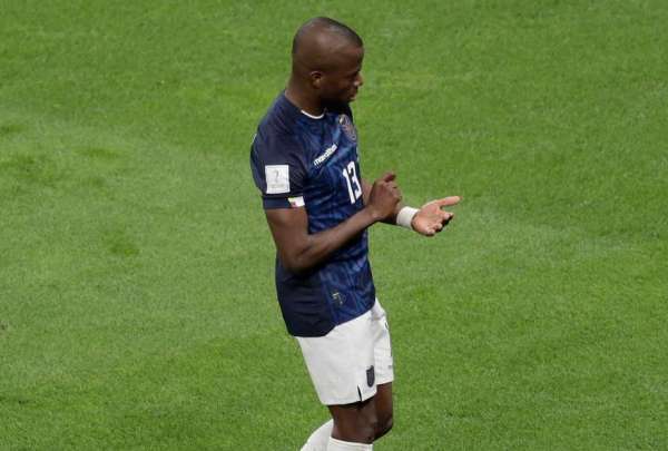 El festejo de &Eacute;nner Valencia fue uno de los m&aacute;s curiosos de la Copa Mundial de Qatar 2022.