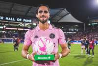 El delantero Leonardo Campana además fue elegido como mejor jugador del partido.