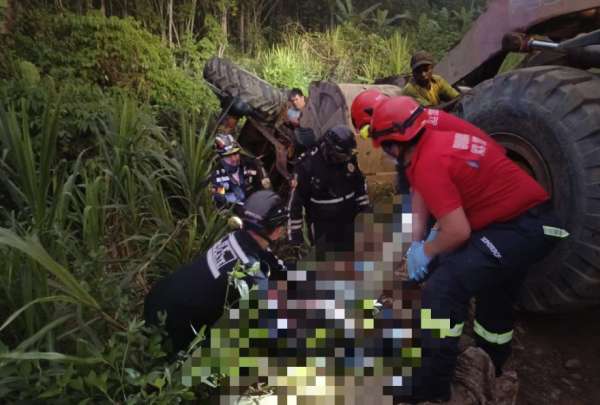 Un accidente de tr&aacute;nsito se registr&oacute; en la v&iacute;a El Triunfo-Bucay.