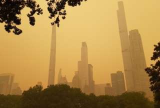 El humo de los incendios de Canad&aacute; vuelve a asfixiar ciudades como Washington DC y Chicago