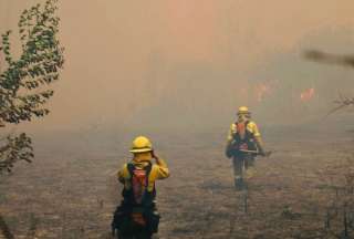 Incendio forestal en Puembo y Tababela se encuentra controlado, m&aacute;s no liquidado, dicen autoridades
