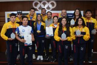 Medallas y r&eacute;cords para Ecuador en los mundiales de apnea y nataci&oacute;n con aletas