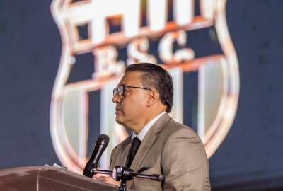 Alfaro Moreno durante la presentaci&oacute;n del programa