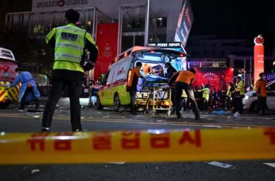 Califican como &amp;#039;espeluznante&amp;#039; lo sucedido en Corea del Sur en la noche de Halloween