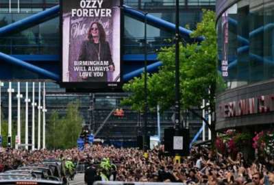 Las mejores postales de la despedida de Ozzy Osbourne en su ciudad natal