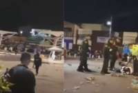 Tras la pérdida de la selección colombiana, hinchas de ese país protagonizaron enfrentamientos entre ellos y con la policía de ese país. Hay cuatro muertos. 