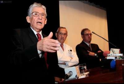 El General Sol&oacute;n Espinosa Ayala, presidente vitalicio de solca muri&oacute; este domingo, 2 de junio de 2024. 