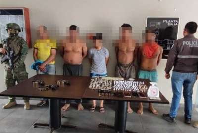 Polic&iacute;a y Fuerzas Armadas contin&uacute;an con los operativos en Ecuador y detienen a sujetos vinculados con bandas delincuenciales y terroristas.
