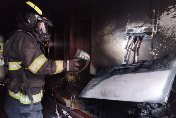 Incendio estructural en Solanda afect&oacute; a dos personas.