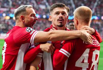 El Royal Antwerp  ganaba por dos goles