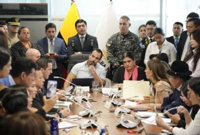 La sesi&oacute;n de la Comisi&oacute;n de Relaciones Internacionales evidenci&oacute; la ruptura entre bancadas.