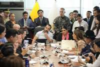 La sesi&oacute;n de la Comisi&oacute;n de Relaciones Internacionales evidenci&oacute; la ruptura entre bancadas.
