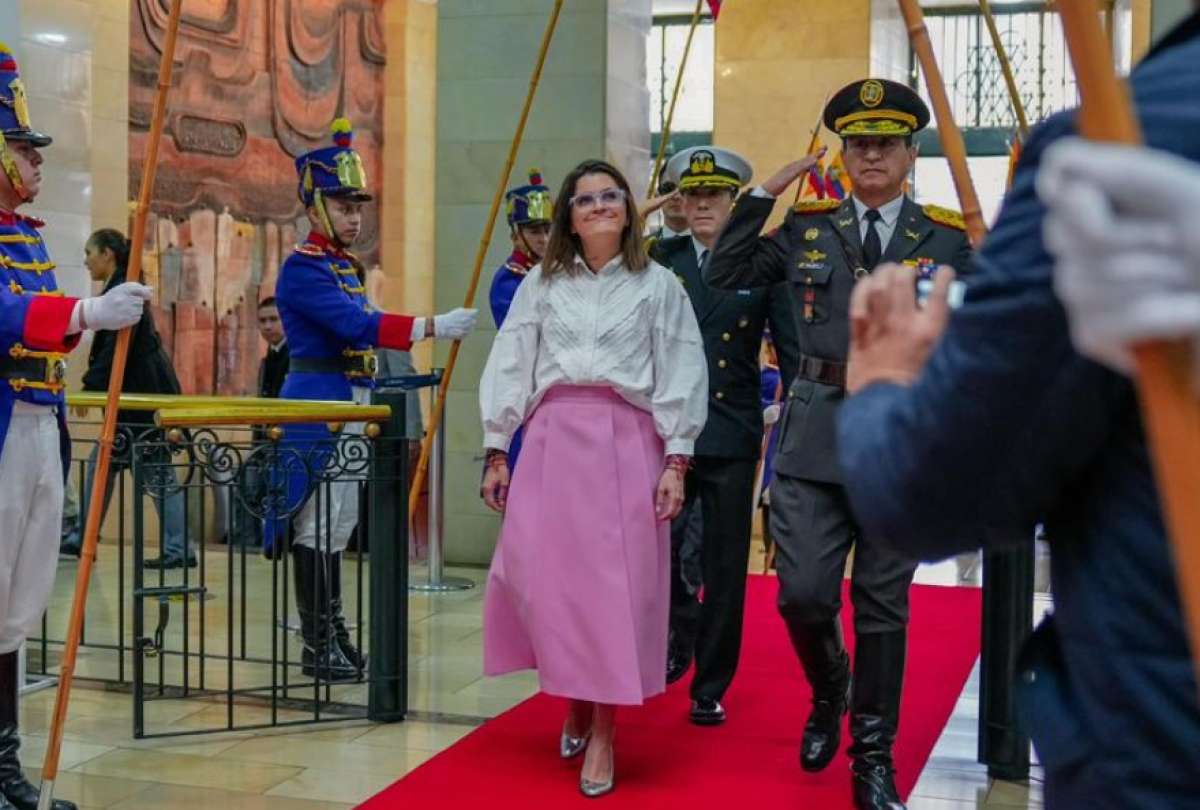 La vicepresidenta María José Pinto asumirá la agenda social del Gobierno, por disposición del presidente Daniel Noboa.