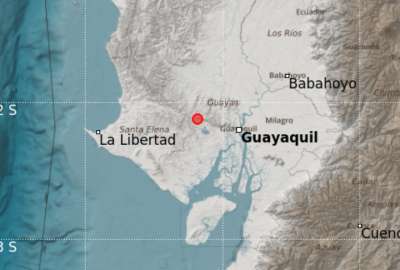 Sismo removi&oacute; la tierra en Isidrio Ayora, Guayas