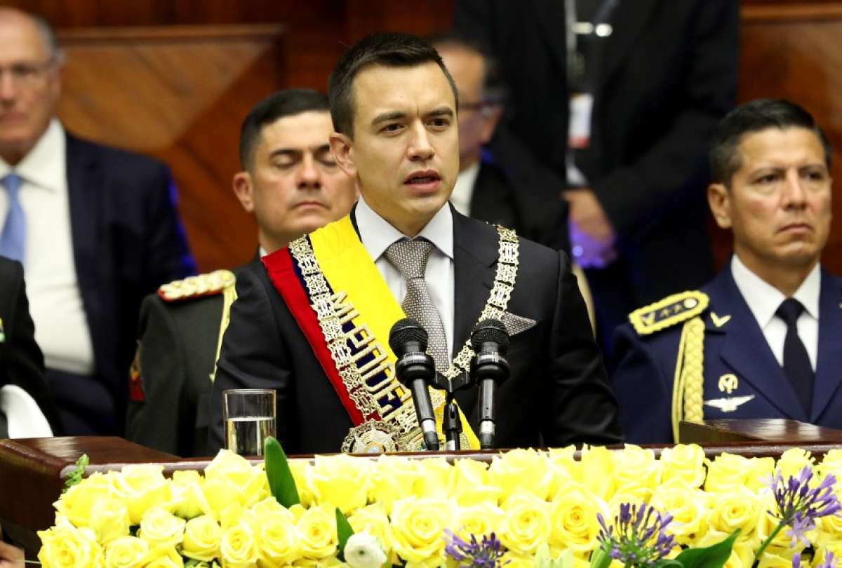Daniel Noboa incluso superó el margen con el que triunfó en las elecciones de 2023.
