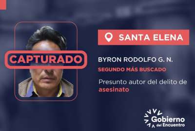 La Polic&iacute;a Nacional captur&oacute; al dos y tres de los m&aacute;s buscados de Santa Elena.