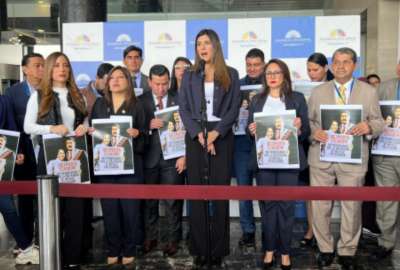 ADN habl&oacute; sobre el viaje de los legisladores corre&iacute;stas a Esmeraldas.