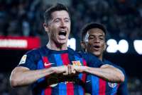 El gesto de Robert Lewandowski que detas&oacute; la pol&eacute;mica