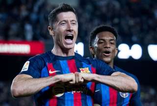 El gesto de Robert Lewandowski que desat&oacute; la pol&eacute;mica