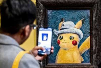 Varios personajes de Pok&eacute;mon son retratados en los cuadros de Van Gogh.