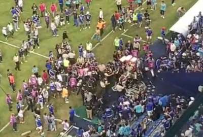 Emelec fue sancionado con la suspensi&oacute;n de su estadio por un partido