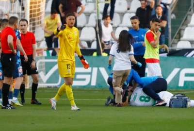El jugador se recupera en el Hospital Reina Sof&iacute;a.