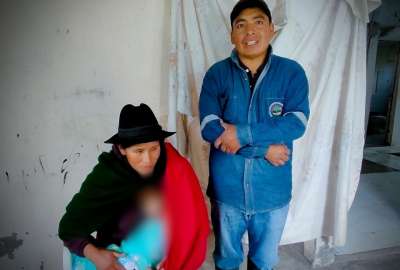 Mar&iacute;a y Froil&aacute;n tuvieron la ayuda de una param&eacute;dica kichwa &ndash; hablante para poder traer a su hijo a este mundo.