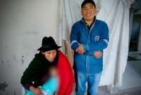 Mar&iacute;a y Froil&aacute;n tuvieron la ayuda de una param&eacute;dica kichwa &ndash; hablante para poder traer a su hijo a este mundo.