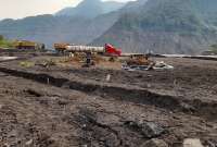 Zona afectada por derrame de petróleo tiene un 90% de limpieza