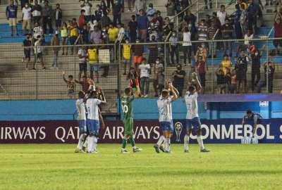 9 de Octubre empat&oacute; dos a dos ante Inter de Porto Alegre